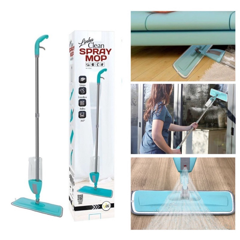 Water Spray Mop Mob Spray Limpeza Mop Lava E Seca - China Mop and Spray Mop  price