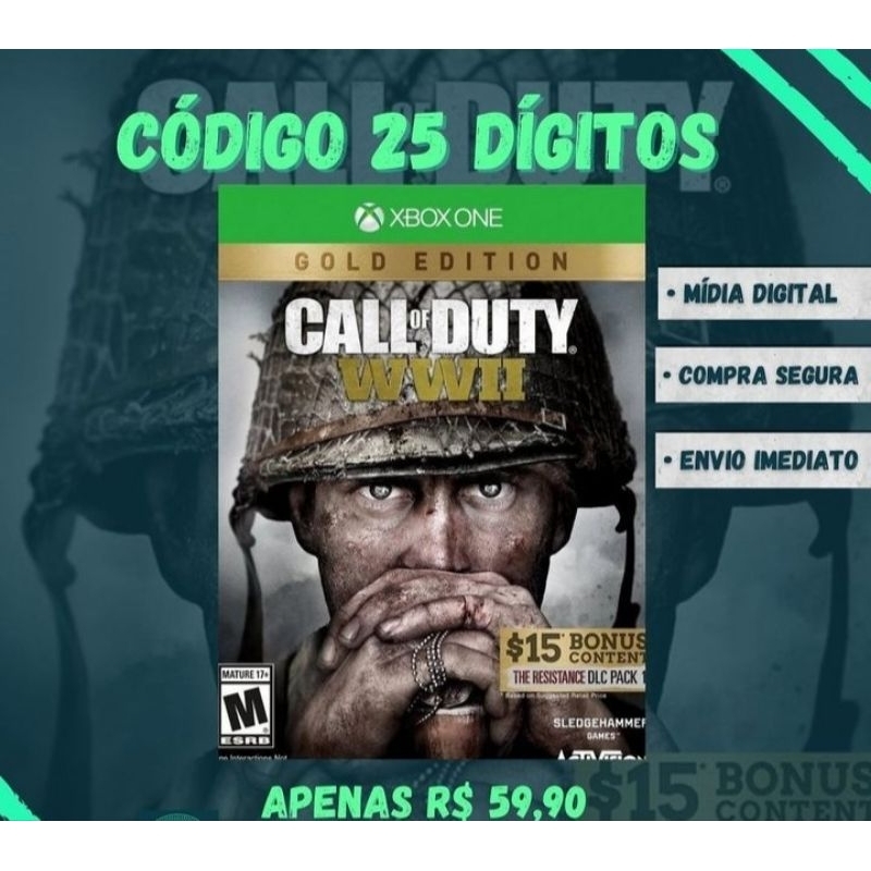 Call Of Duty Modern Warfare Xbox One Codigo 25 Digitos [Digital