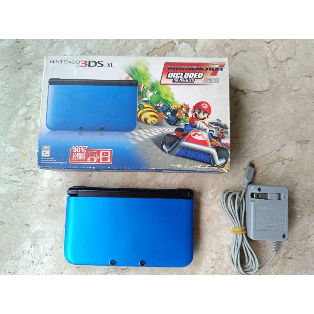 Nintendo 3DS – vermelho metálico – importado japonês (versão