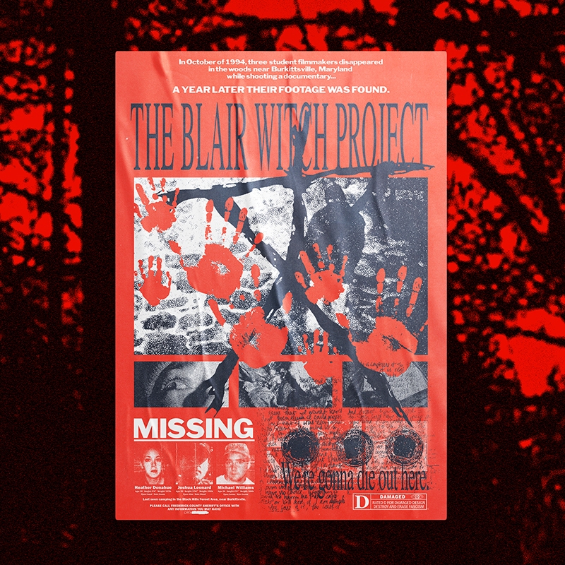 Poster The Blair Witch Project (A Bruxa de Blair) / Tamanho A3