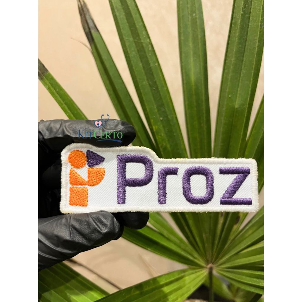Logo/Emblema Escola Proz Bordado Pronto Para Aplicação | Shopee Brasil