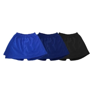 shorts saia infantil uniforme escolar menina infantil e juvenil