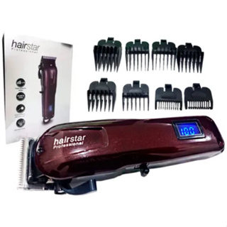 Máquina Hairstar Bivolt De Corte Cabelo Sem Fio 5w Km-209