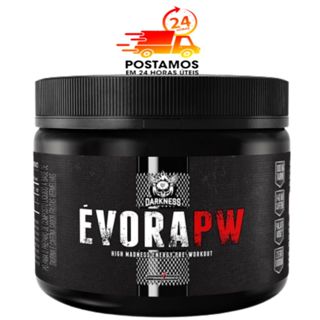Pré Treino Évora Pw 150g - Integralmedica linha Darkness - 200mg de Cafeína, 1200mg de Taurina, 2000mg de Beta Alanina