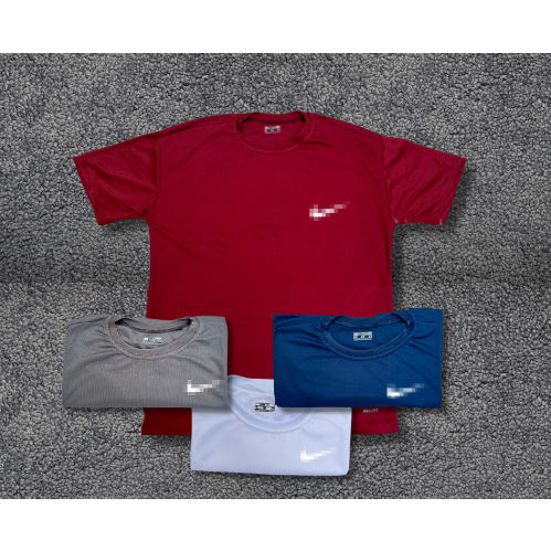 KIT COM 4 CAMISETAS DRI FIT FURADINHA - LANÇAMENTO ESPORTE 2023