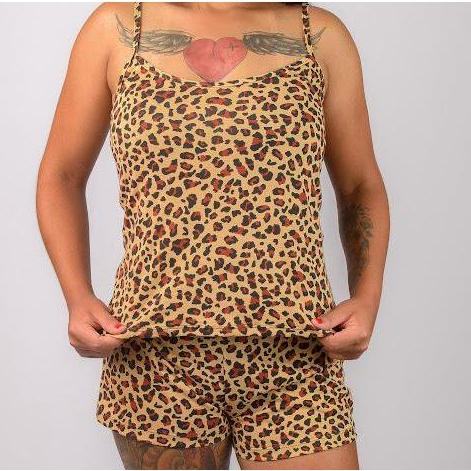 Baby Doll Feminino Adulto Liganete Pijama Tecido Geladinho Estampado Confortável em Oferta na Shopee