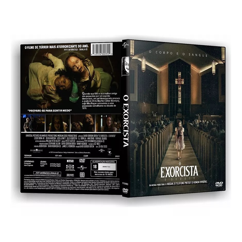 O Exorcista O Devoto Dvd Legendado Shopee Brasil