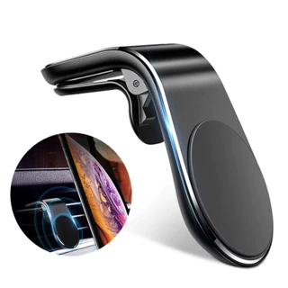 Suporte para celular Porta-ímã ima no Tomada de ar condicionado de carro