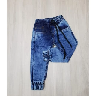 Calça jeans masculina infantil MARIA