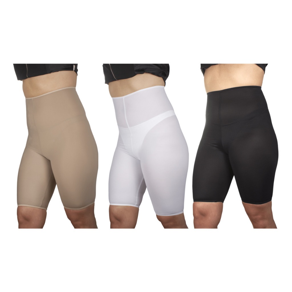 Cinta Modeladora Alta Compressão Pós Cirúrgica Abdominal Modeladoura  Bermuda Shorts Cintura Alta Bermuda Legging Ginástica Fitness