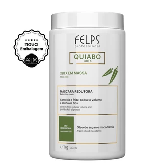 Felps Máscara Redutora de Volume Okra Xbtx Massa 1kg