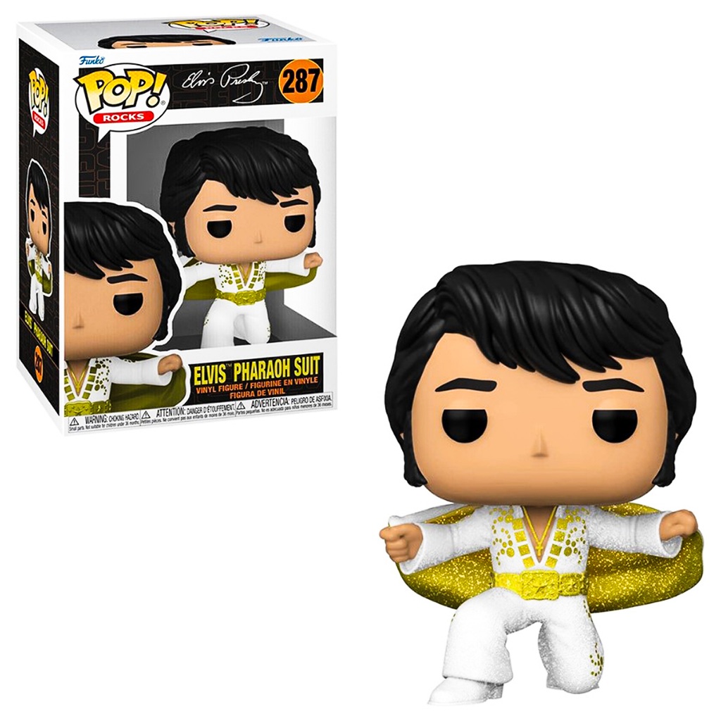 Funko Pop Rocks Elvis Pharaoh Suit 278