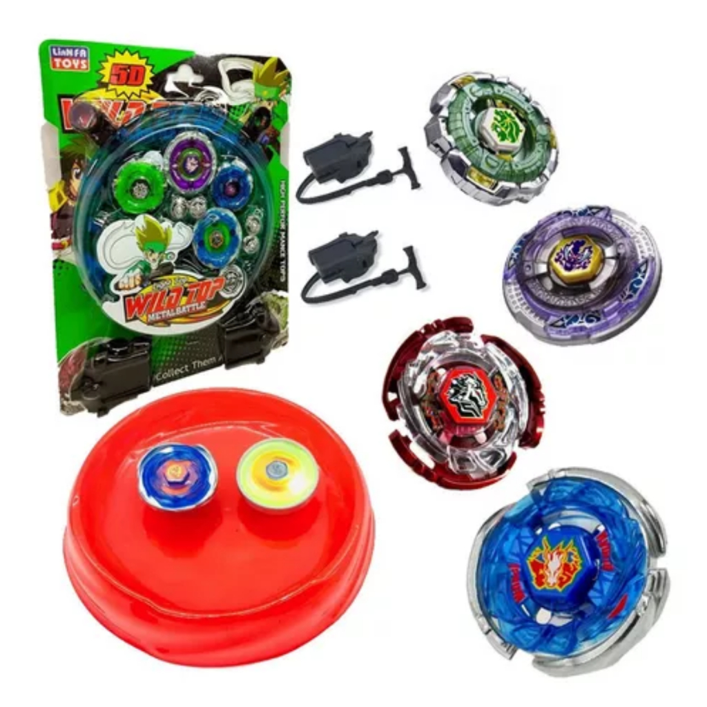 Beyblade Lançador Hasbro QuadStrike Zeal Achilles - Ri Happy