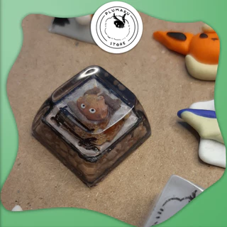 Tecla Studio Ghibli Calcifer - Para Teclado Mecânico - Keycap Artisan