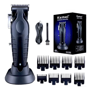 Maquina de Cortar Cabelo Profissional Eléctrica Kemei original Km-2296 Bivolt
