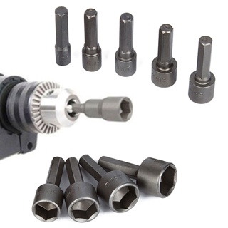 Kit de Jogo de Bits Soquete Canhão para Parafusadeira 5 A 13mm