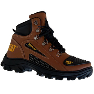 Bota Coturno Adventure em Couro Caterpillar Trivalle Shoes Masculino