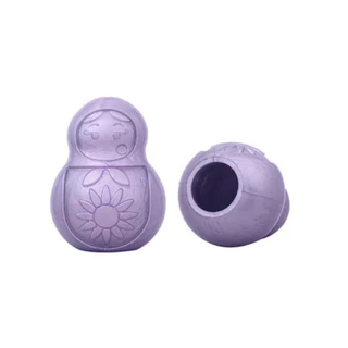 Brinquedo Recheável para Cachorro Comedouro Lento Mordedor 2 em 1