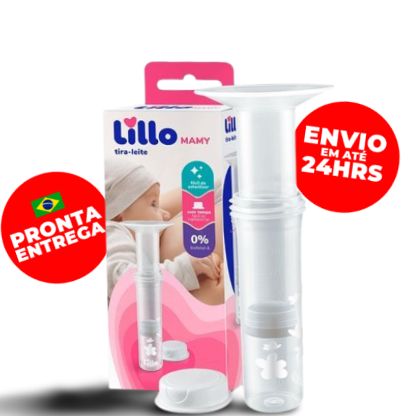 Extrator Manual Tira-Leite Esterilizável Mamy 70ml - Lillo