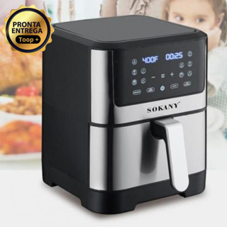 Fritadeira Elétrica Air Fryer Sem Óleo Tela Lcd 7L 1800w 110v