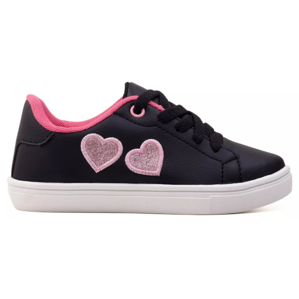 Tenis Infantil Feminino Escolar Promoção Durável e Confortável