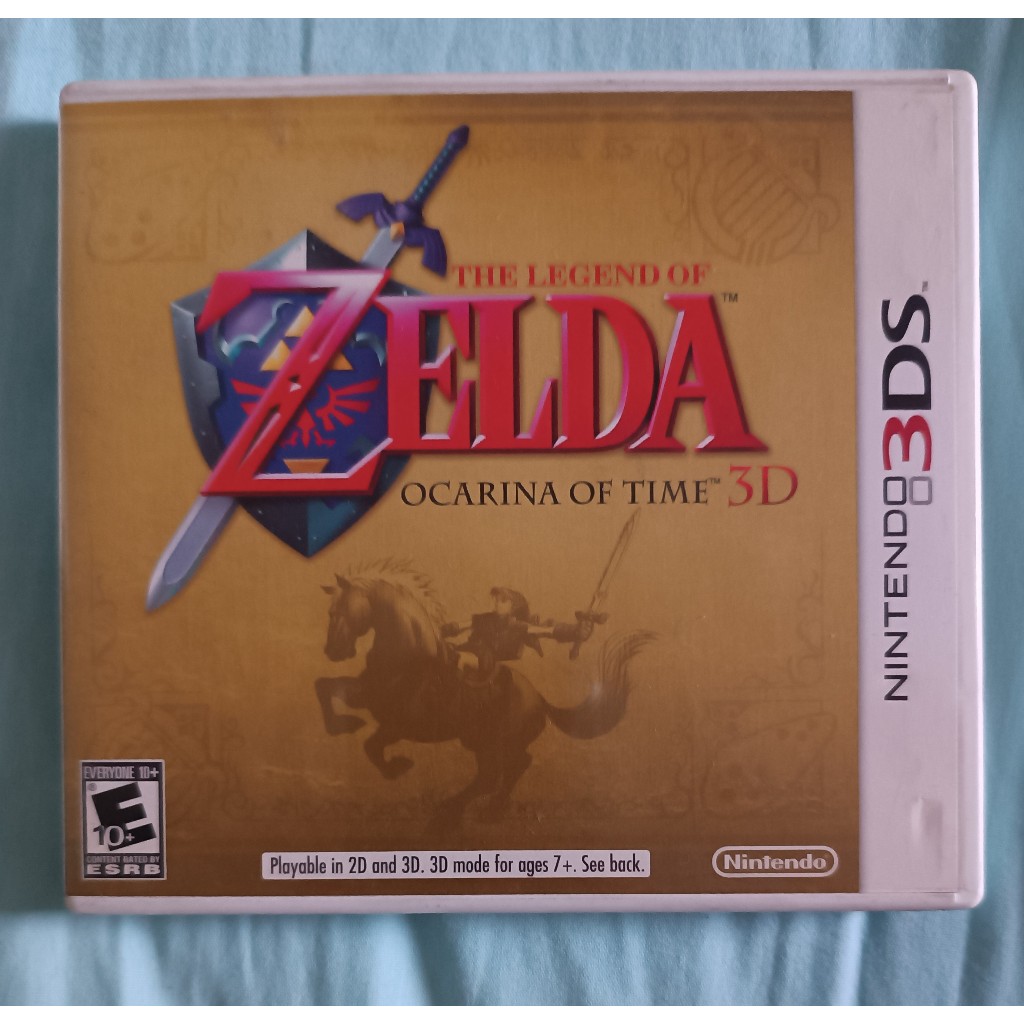 Jogo The Legend Of Zelda Ocarina Of Time 3d 3ds Midia Fisica