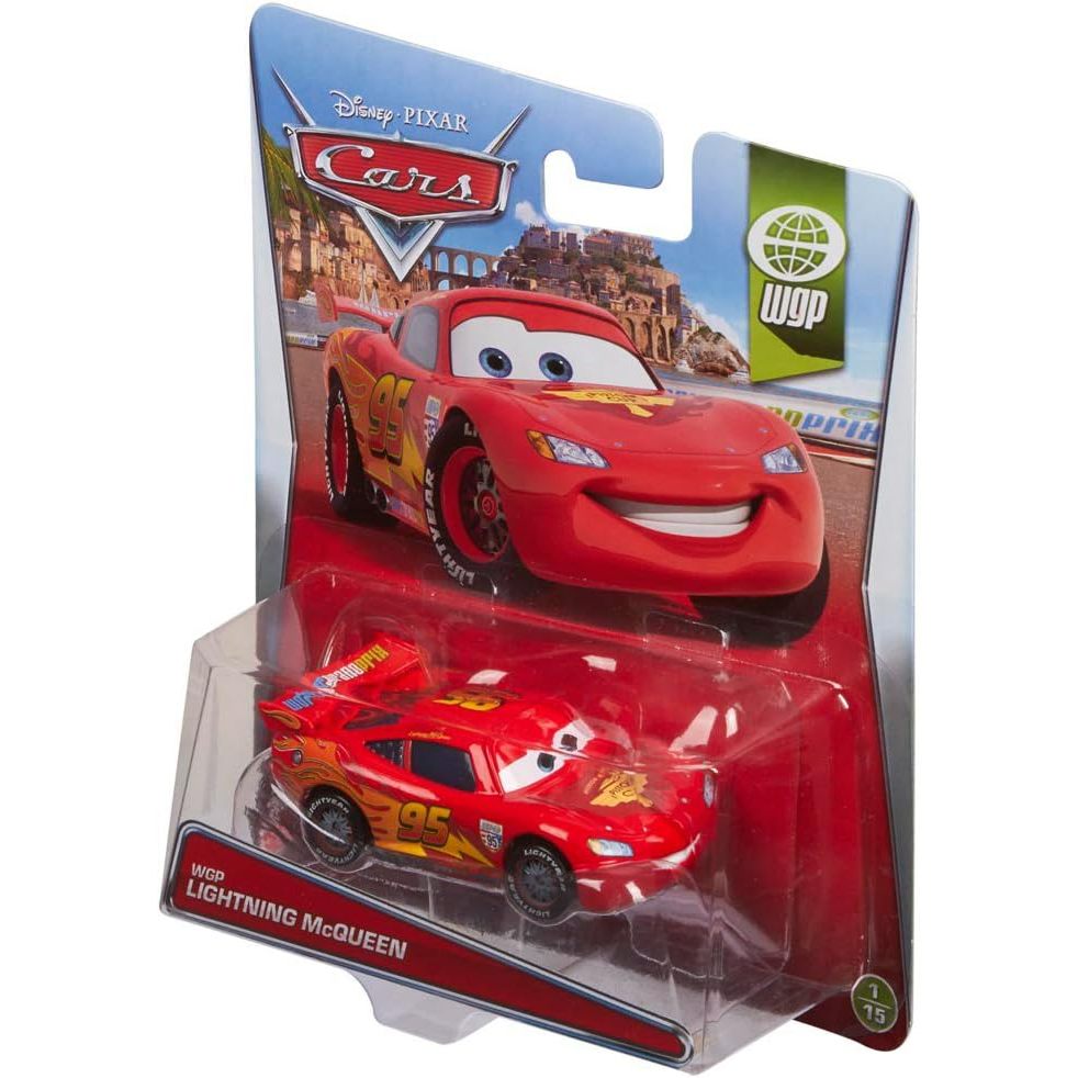 Brinquedo Carrinho De Ferro Cars Relampago vermelho