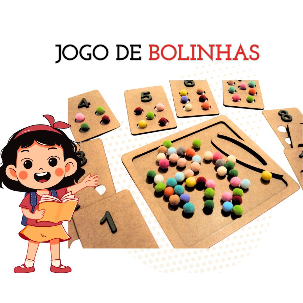 Rêf. 080 - Brinquedos Educativos Jogo Contagem de Matemática +