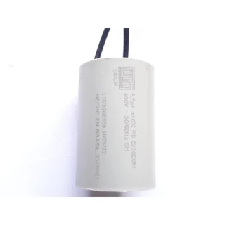 Capacitor Para Ventilador 8,5uf 400v 2 Fios 50/60hz Weg