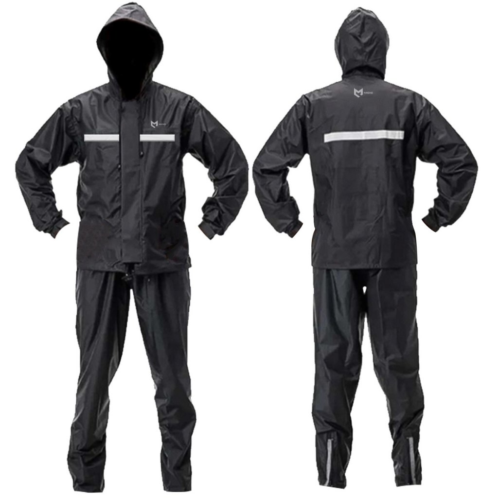 Capa De Chuva Conjunto Completo Motoqueiro Motoboy Com Faixa Refletiva