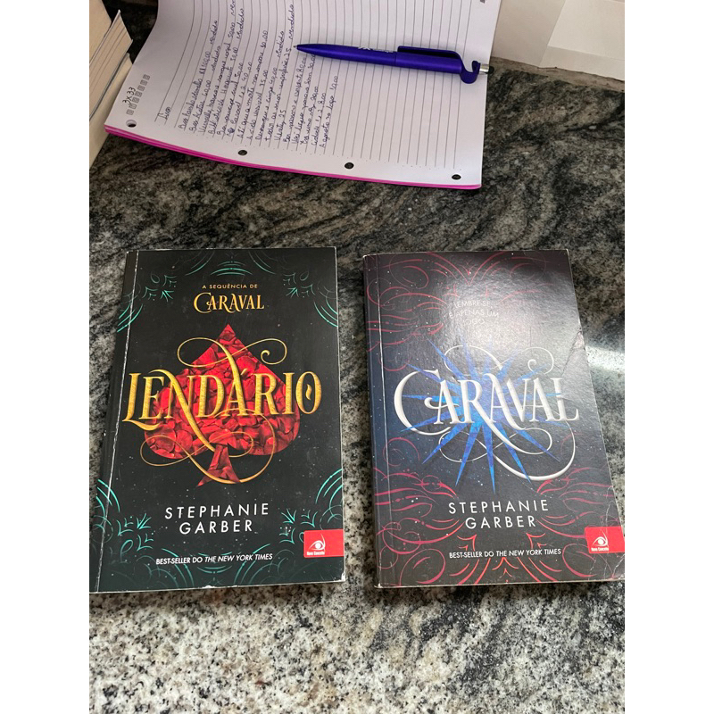 Kit Livro Caraval E Lendário Promoção