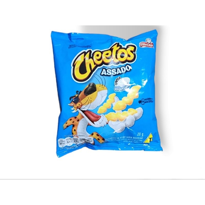 Caixa De Biscoito Cheetos Requeijão 30un De 20g - Elma Chips