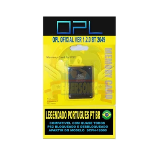 Memory Card Para Playstation 2 com OPL - PS2