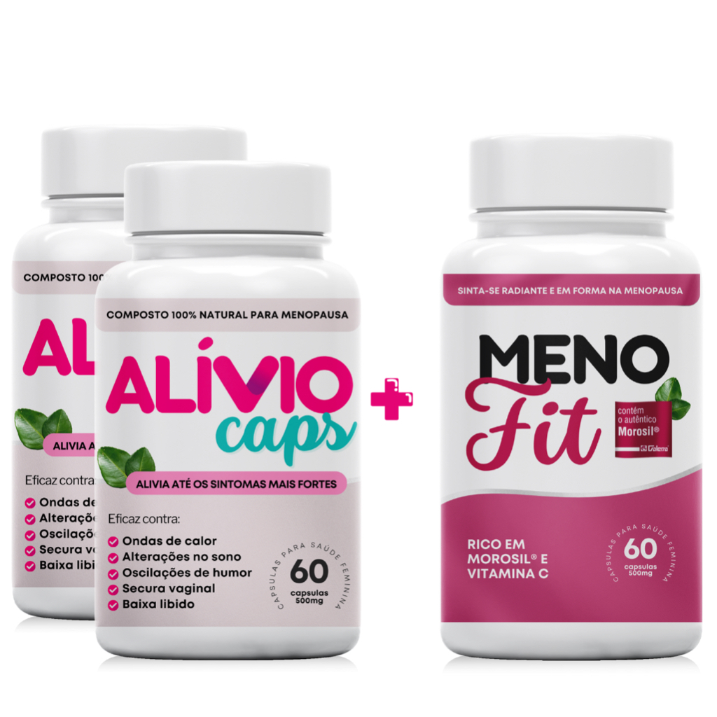 Tratamento de Menopausa + MenoFit | Suplemento Natural para perder ...