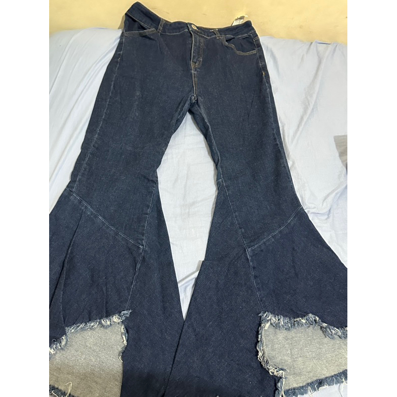 calça jeans zara brechó desapego