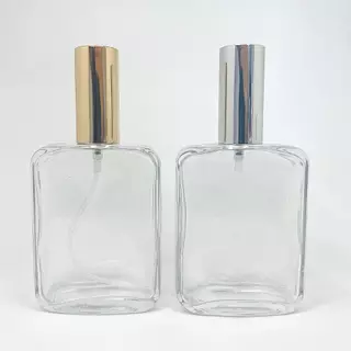 Vidro Quadrado Perfume Válvula Spray Luxo 100mL Beleza Maquiagem em Oferta na Shopee