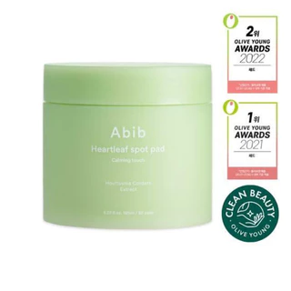 Toner pad coreana Abib calmante 80 almofadas de algodão