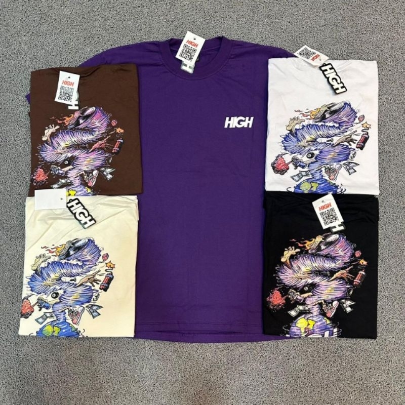 Camiseta Hig tornado furacão Earth Camisa Streetwear