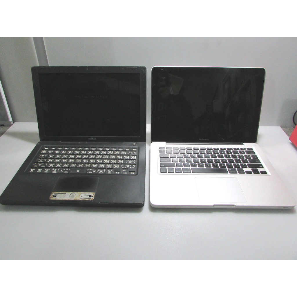 2 Macbook a1181black a1278 prata No Estado Peças ou conserto