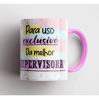 Caneca Uso Exclusivo Da Melhor Supervisora 325ml