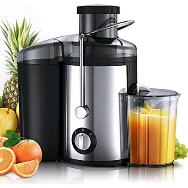 (Envio imediato) Extrator de Suco 110V ou 220V 800W Inox Fruta