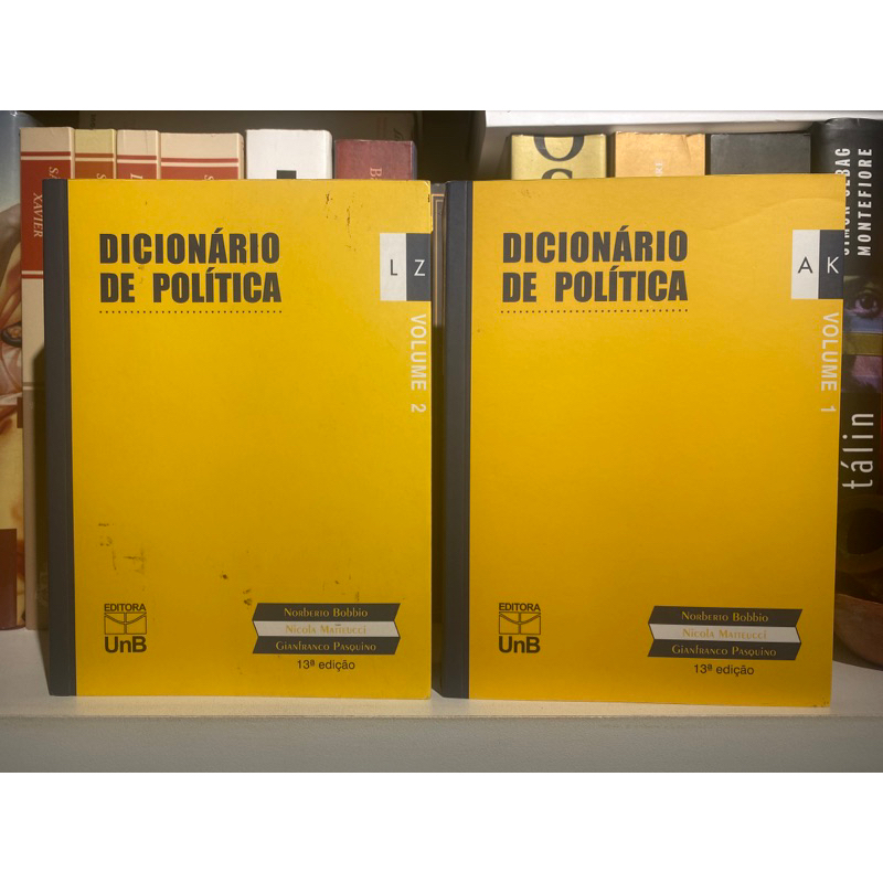 Norberto Bobbio - Dicionário de Política - Completo (2 volumes ...