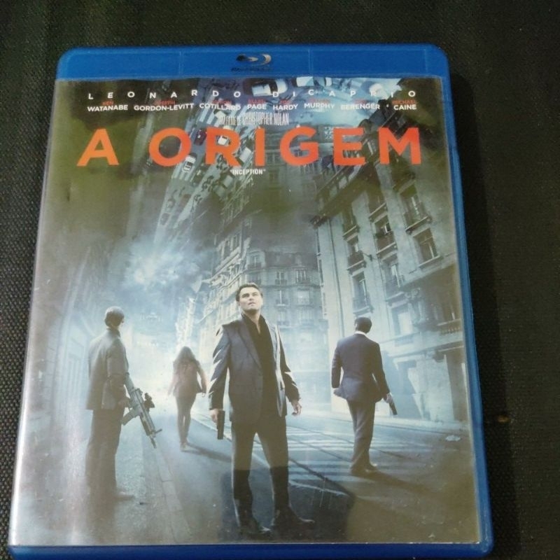 Blu Ray A Origem / Leonardo DiCaprio / Christopher Nolan | Shopee Brasil