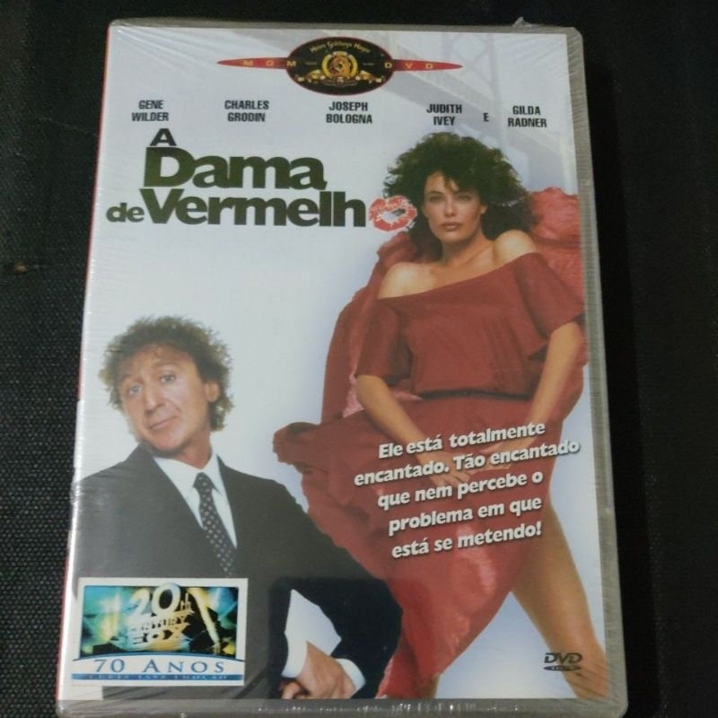 A DAMA DE VERMELHO - Gene Wilder - DVD