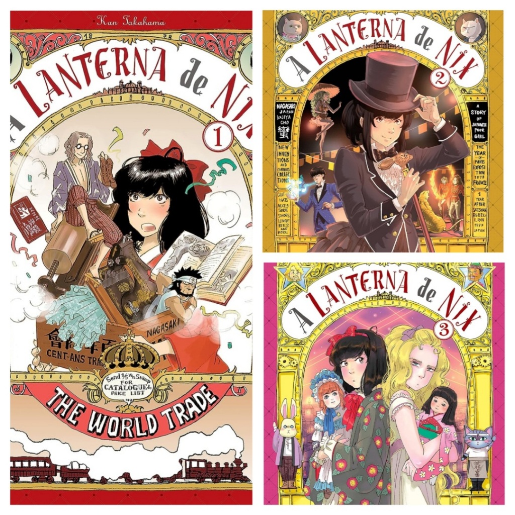 A Lanterna de Nix - Mangá Avulso Novo, Lacrado - Kan Takahama - 1, 2 e 3