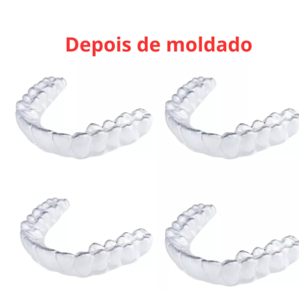 Noite Anti Abrasão Proteção Dentes Transparente Silicone – Shope