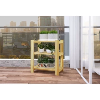 Mesa e porta livros Madeira Pinus