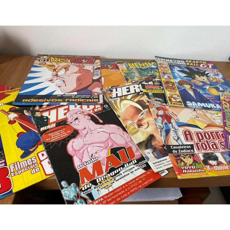 20 Revista para Colorir Dragon Ball Gt