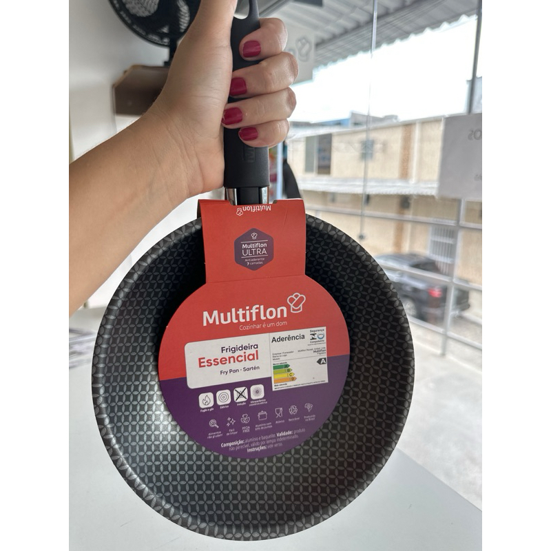 FRIGIDEIRA ANTIADERENTE 20CM MULTIFLON | Shopee Brasil