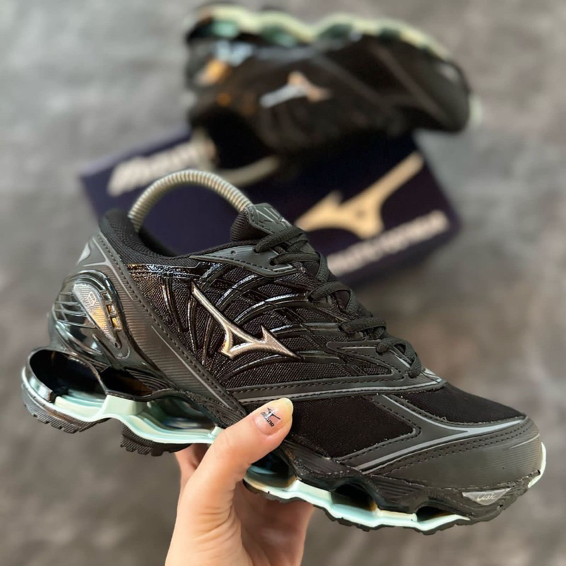 T nis Mizuno Wave Prophecy X 1 Linha Premium Escorrega o Pre o